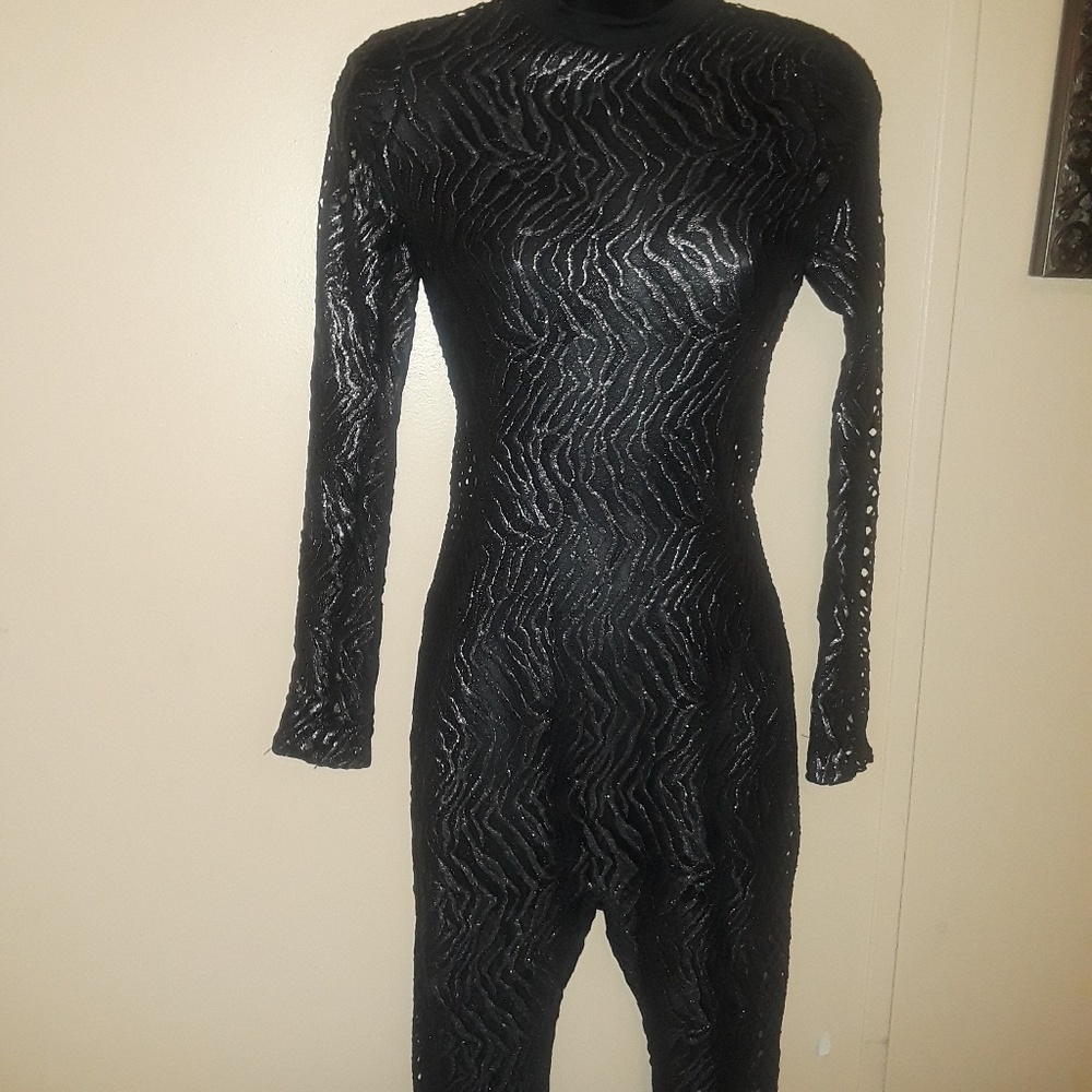 Black Sexy Eye catching bodysuit
